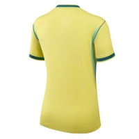 Camiseta Brasil Primera Equipación Replica Mundial 2026 para mujer mangas cortas
